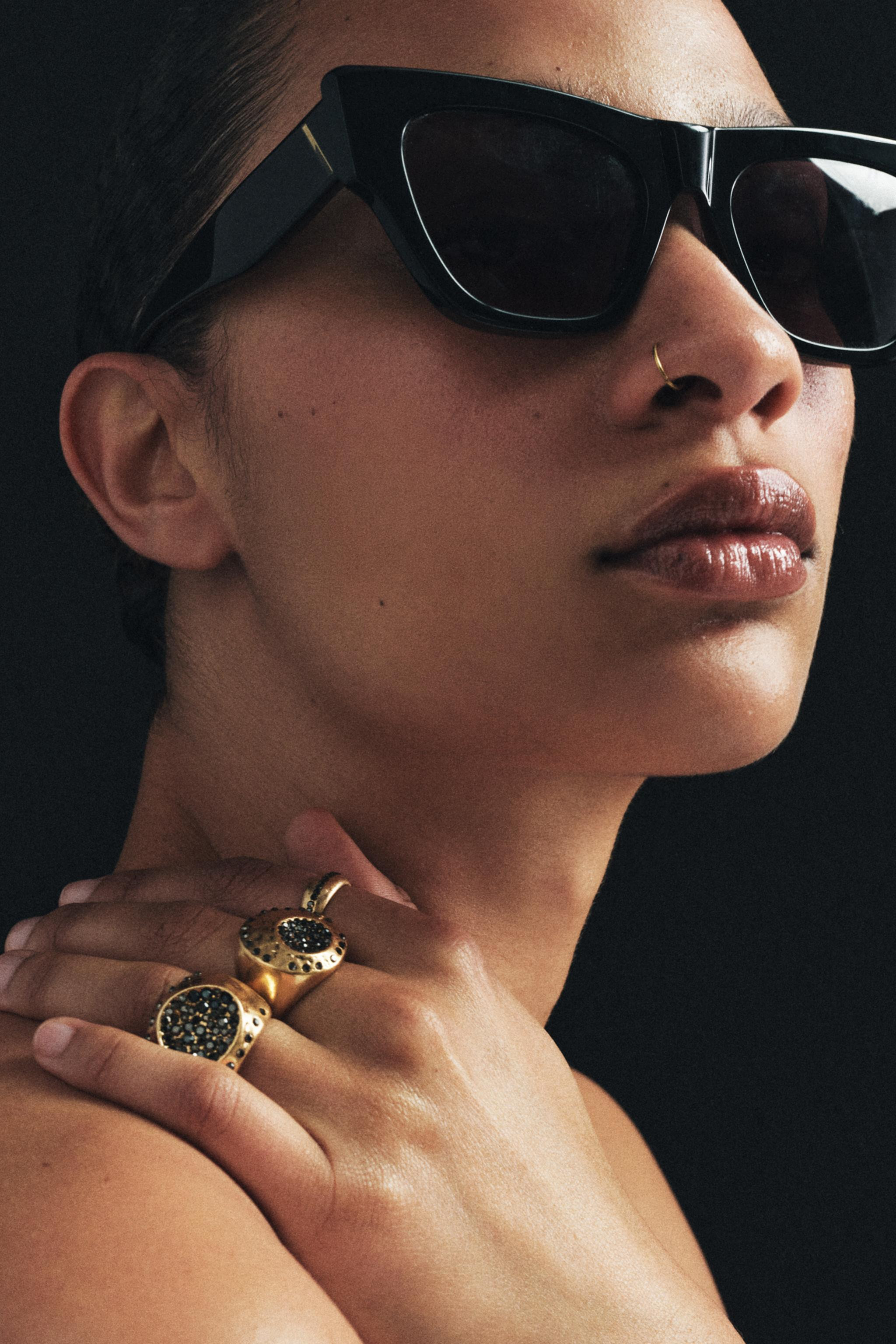 3-PACK OF SHINY METAL RINGS | Zara US