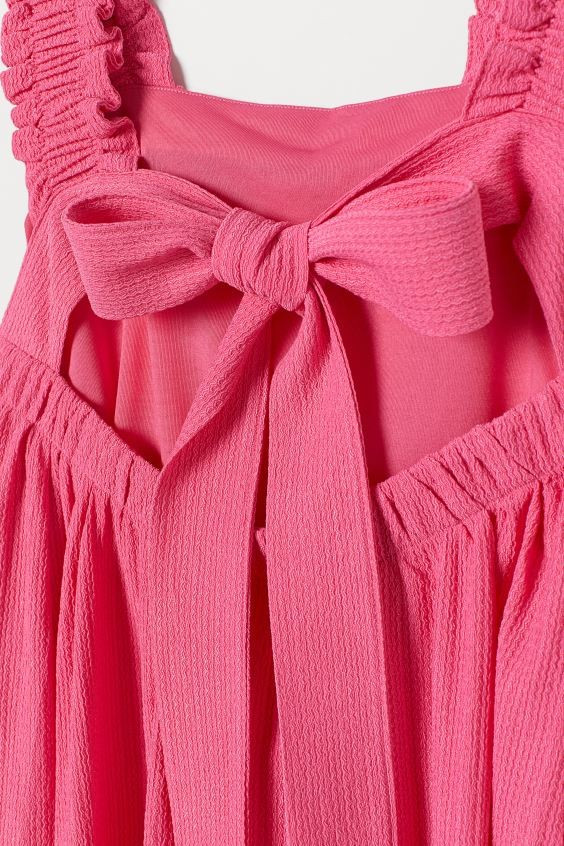 Robe trapèze avec nœud | H&M (FR, IT, ES, PT, BE)