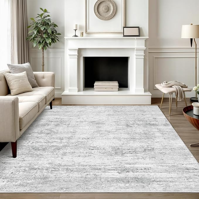 Art&Tuft Washable Rug, Anti-Slip Backing Abstract Area Rugs, Stain Resistant Rugs for Living Room... | Amazon (US)