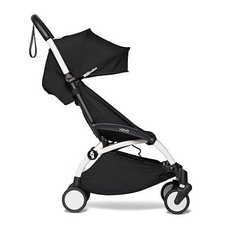 BABYZEN YOYO2 Stroller - Lightweight & Compact - Includes White Frame, Black Seat Cushion + Match... | Amazon (US)