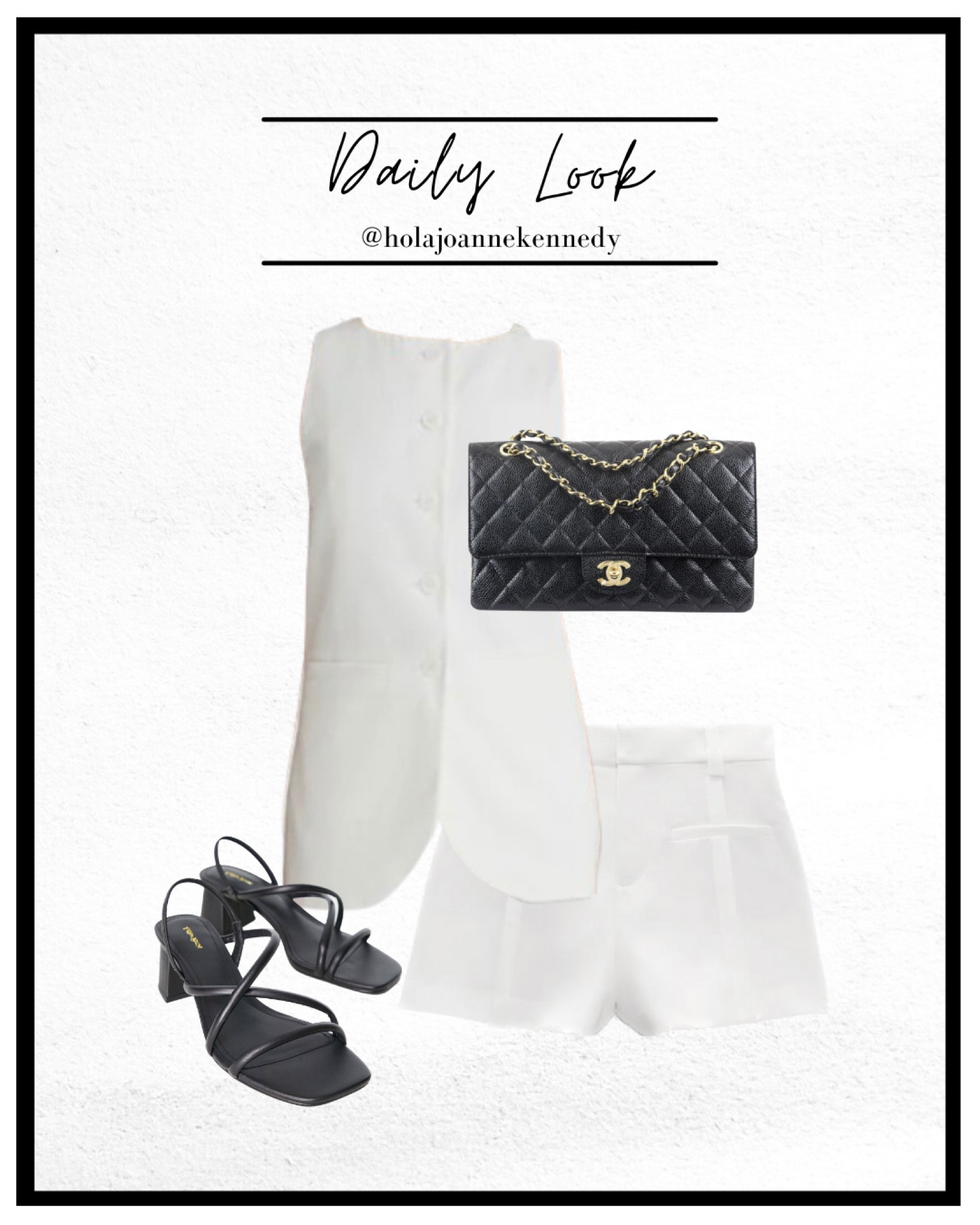 white outfit, monochrome outfit idea, summer outfit, vacation outfit idea, summer style, summer fashion, longline waistcoat, tailored waistcoat, tailored shorts 

#LTKsummer #LTKspring #LTKeurope