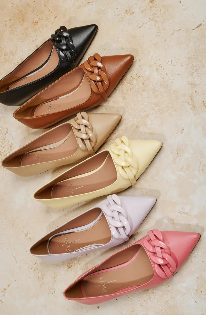 Nora Pointed Toe Flat (Women) | Nordstrom