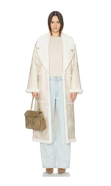 Tularosa Belen Coat in Ivory from Revolve.com | Revolve Clothing (Global)