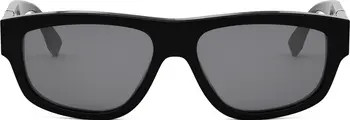 Diagonal 56mm Geometric Sunglasses | Nordstrom