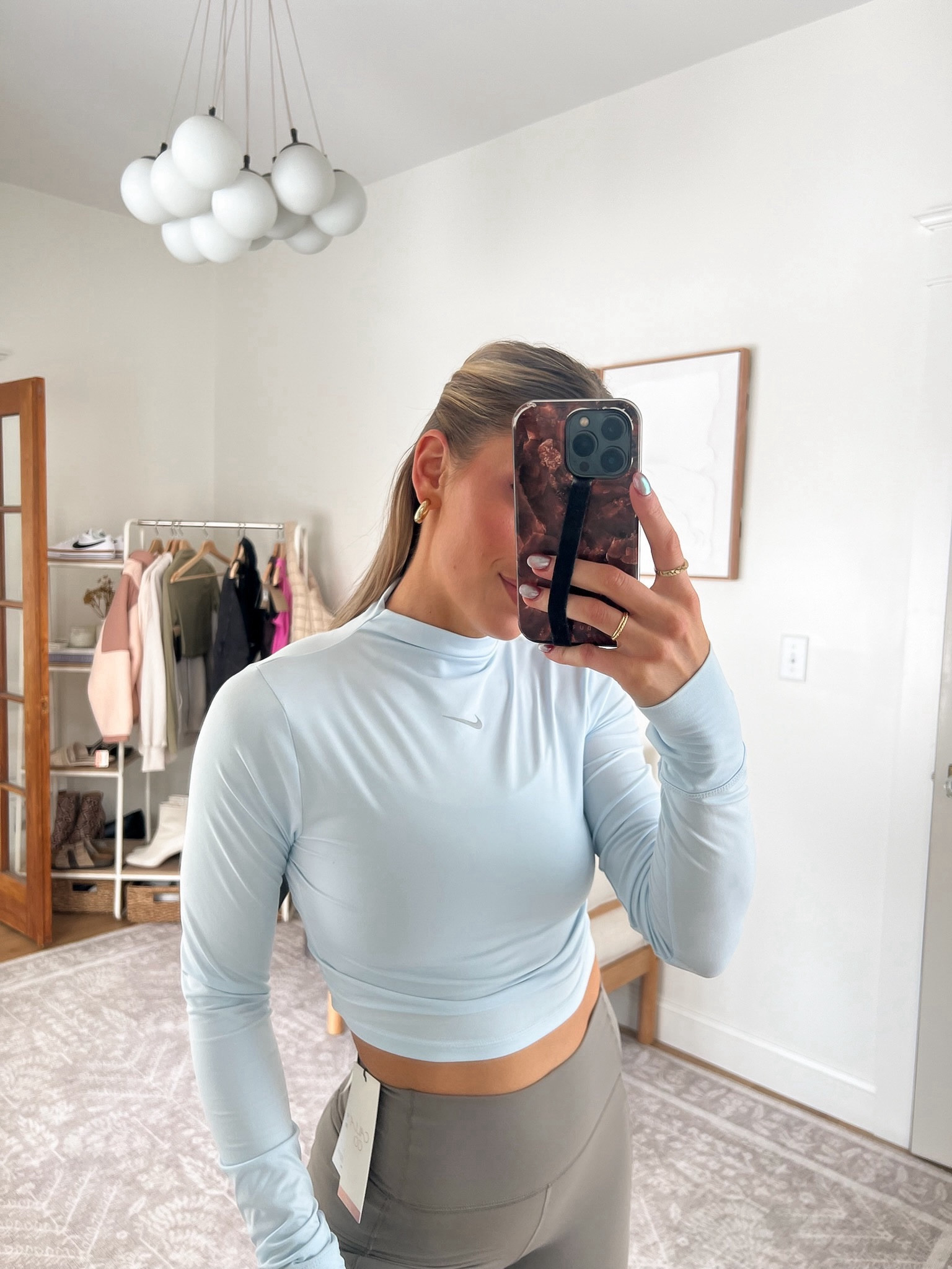 Icey blue 🩵 wearing in xs

Grabbed this training shirt in a few colors!! Love how long the sleeve are! 

Leggings are size small!

#LTKSeasonal #LTKfindsunder100 #LTKfitness