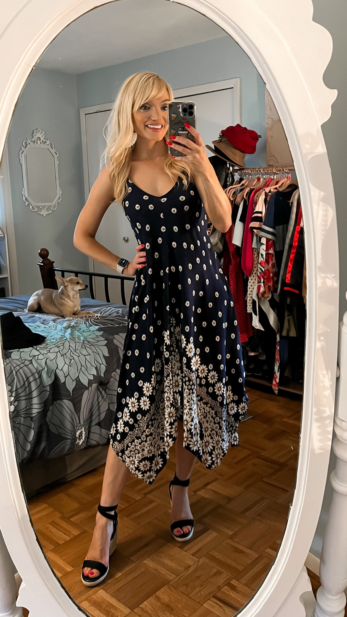 Boho asymmetrical hem summer dress only $28.99 - bksck espadrille wedges - fringe statement earrings - Amazon Fashion - Amazon finds 

#LTKunder50 #LTKstyletip #LTKSeasonal