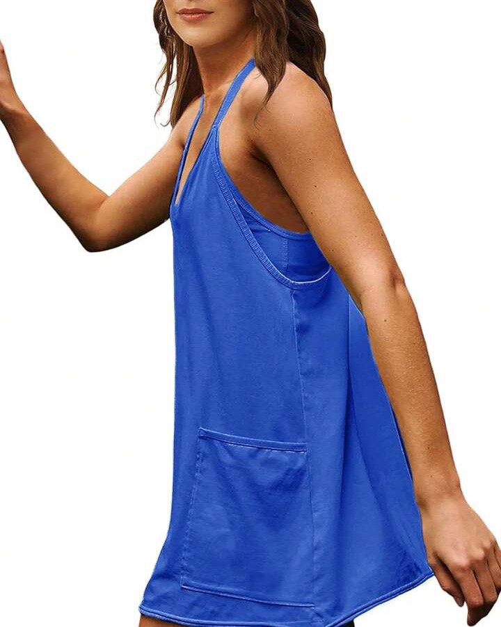 LocalWomen's Sport Mini Dresses Inner Shorts Sets Summer Sleeveless Sundresses Hot Mini Dresses

#LTKActive #LTKPetite #LTKBeauty