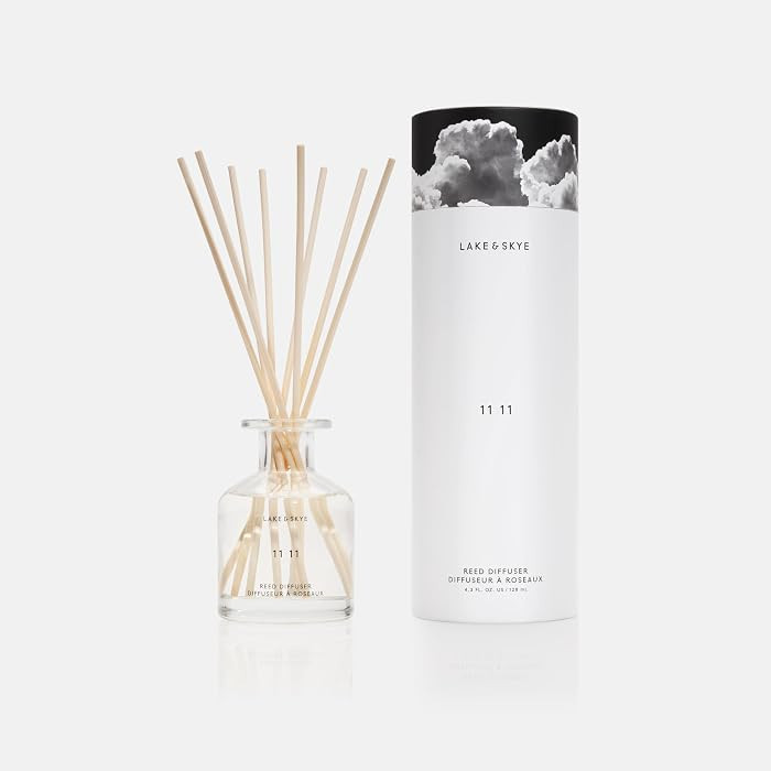 Lake & Skye 11 11 Reed Diffuser, 4.3 fl oz (128 mL) - Sheer & Uplifting Scent | Amazon (US)