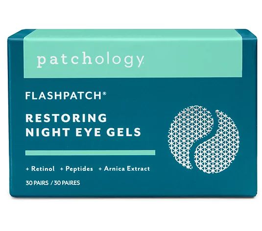 Patchology FlashPatch Restoring Night Eye Gels- 30 Pair Jar - QVC.com | QVC