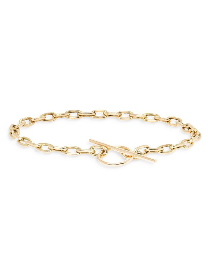 14k Yellow Gold Square Link Toggle Bracelet | Bloomingdale's (US)