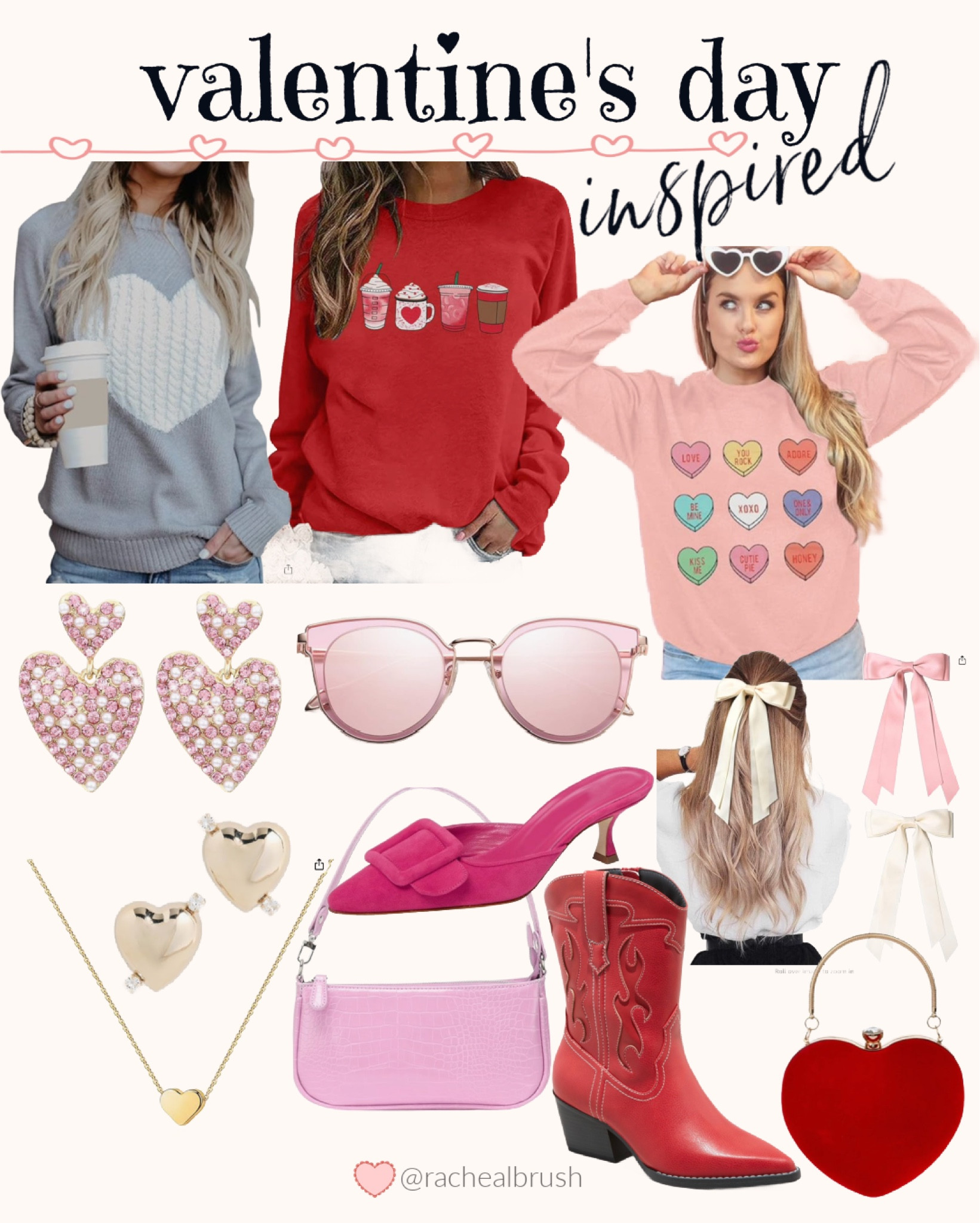 Valentine’s Day Inspired. Valentine’s date day  

#LTKSeasonal #LTKfindsunder50 #LTKGiftGuide