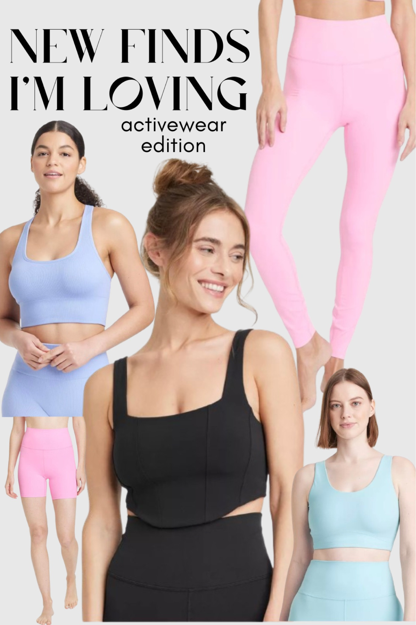 AFFORDABLE ACTIVEWEAR I’M LOVING

Everything is under $30. I love these leggings!! They’re a near dupe to the Lululemon align pants, and the corset sports bra is just as buttery smooth. 

I got a size S in the bottoms and XS in the bras. I’m a size 4 in Lululemon bottoms and a 6 in Lululemon tops. 

Target circle week Corset bra, racer back sports bra, seamless sports bra, longline sports bra, pastel workout set, neon activewear 

#LTKstyletip #LTKfitness #LTKfindsunder50