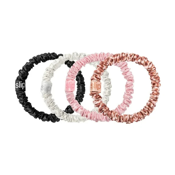 slip pure silk skinny scrunchies - french candy | Walmart (US)
