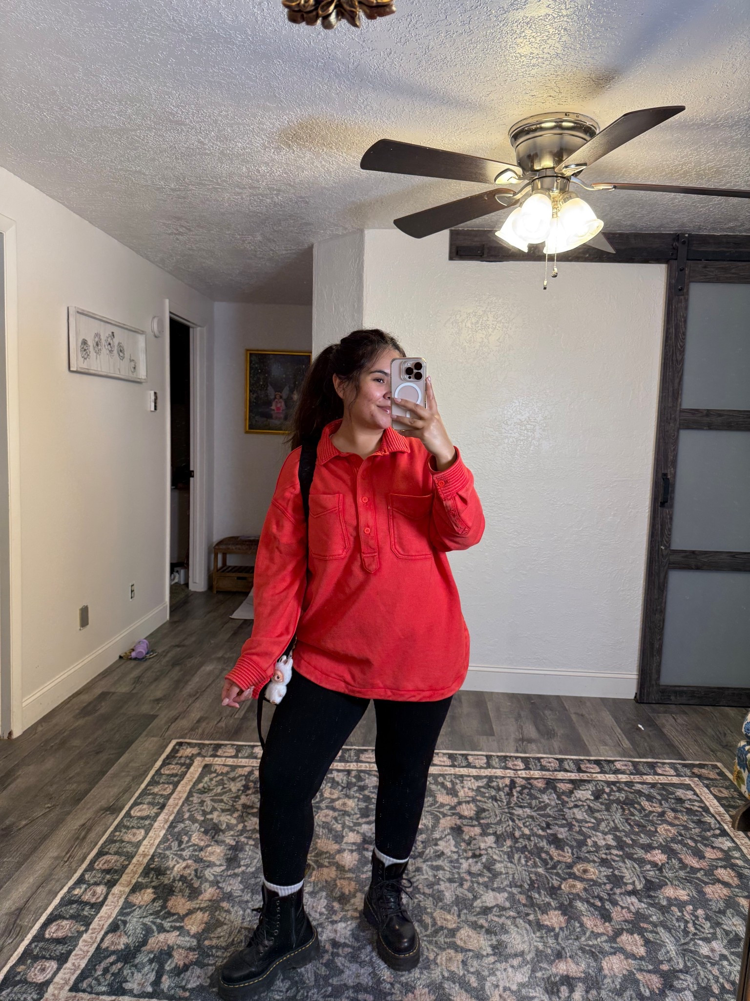 This is an old sweater from Aerie but linking similar options. Wearing a medium in the sweater and a large in the leggings ♥️♥️

#LTKMidsize #LTKPetite