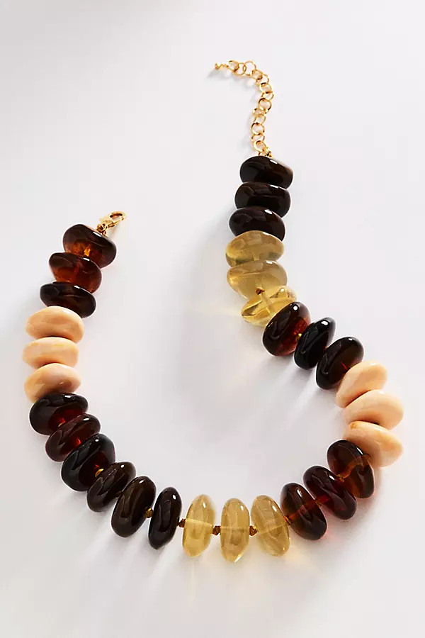 Bowie Necklace, Large Beads | Anthropologie (US)