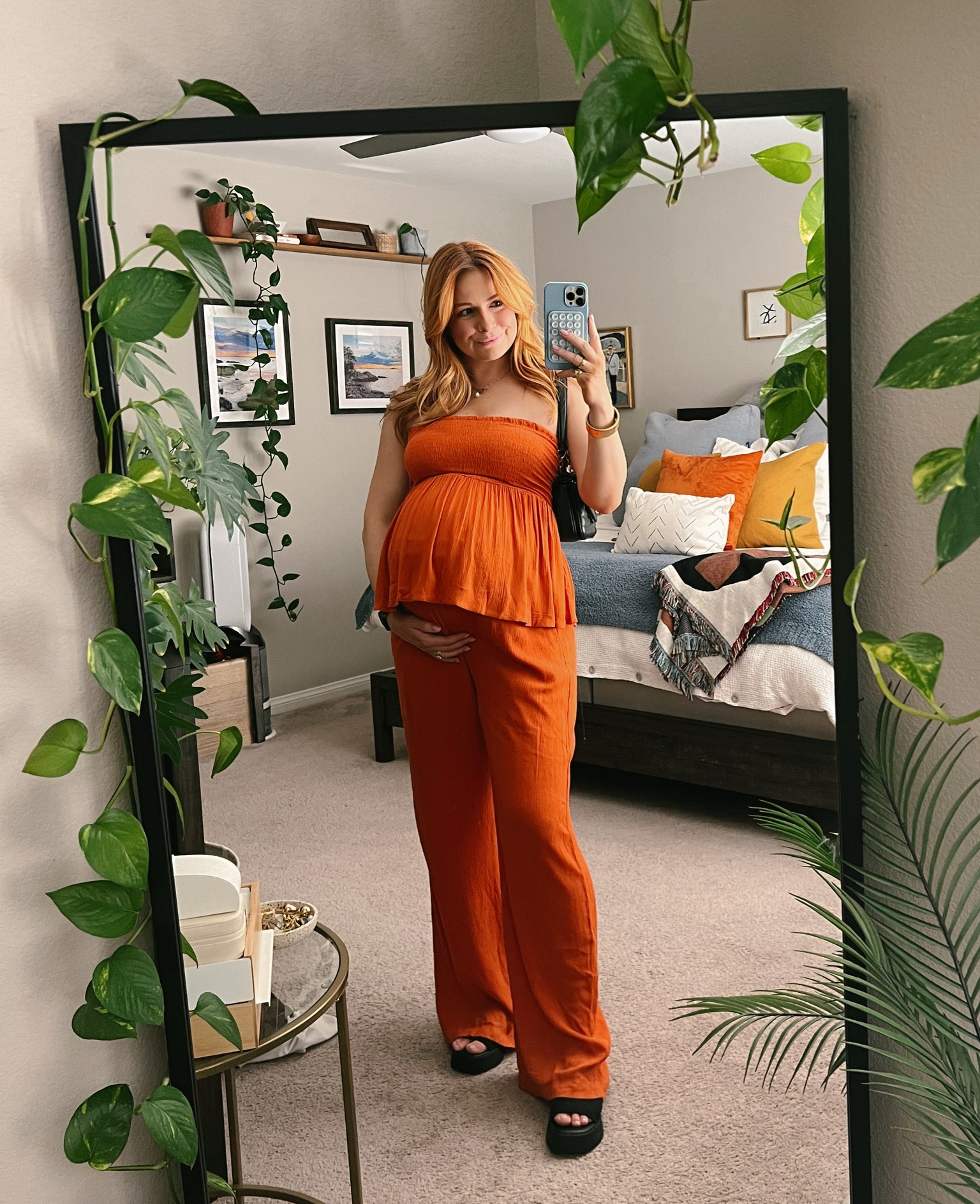 36 weeks pregnant and somehow got myself ready 💫🕊️🤰🧡

#LTKFindsUnder50 #LTKBump #LTKFindsUnder100