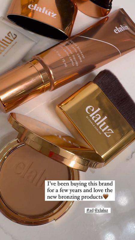 Elaluz beauty oil and bronzers are so so pretty! I love the oil under my eyes before applying concealer and Matt will use as a moisturizer. Perfect wedding or vacation body bronzing gel. 

#LTKbeauty #LTKwedding #LTKover40
