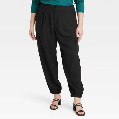 Women's High-Rise Ankle Jogger Pants - A New Day™ | Target