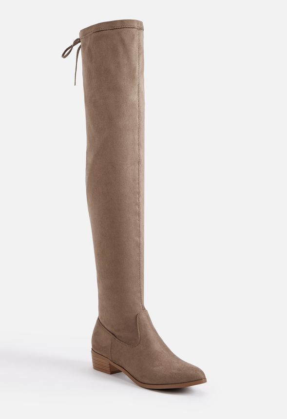 Abbie Stretch Over-the-knee Boot | JustFab
