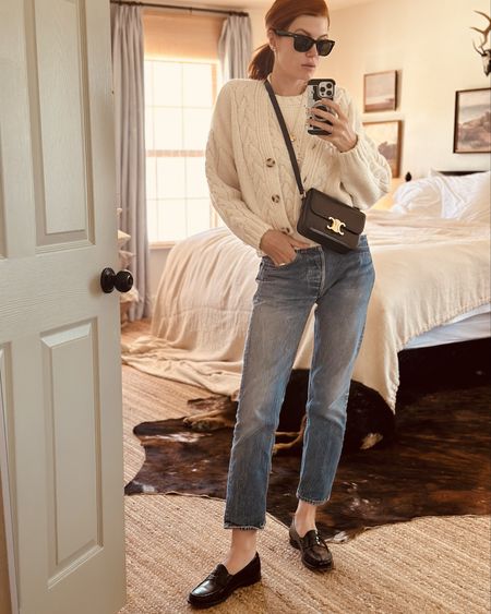 Dressed for work and carpool today in this preppy casual look. 
I love how this quiet luxury style is made up of wardrobe classic pieces you wear over and over. 
My cardigan set is years old so I found a similar for you from the same brand ❤️

#LTKWorkwear #LTKOver40 #LTKU