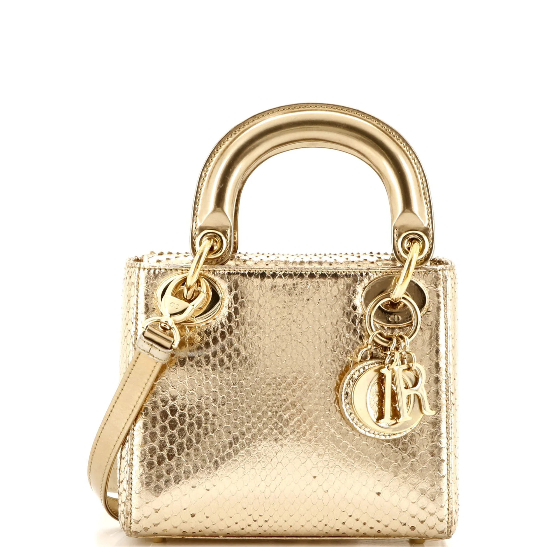 Lady Dior Bag Python Micro | Shop Simon