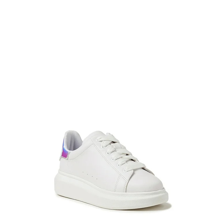 Wonder Nation Little & Big Girl Casual Chunky Sneaker, Sizes 13-6 | Walmart (US)