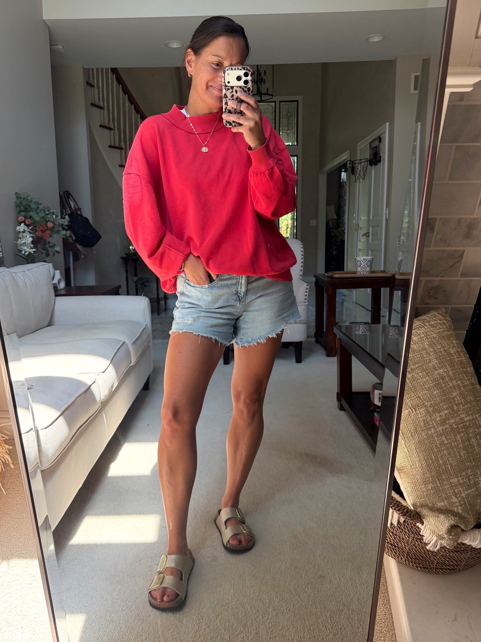 Aerie sale! Sweatshirt is $23 and shorts are $30!

Sweatshirt runs big - shorts run tts.

#LTKootd #LTKmomlife #LTKOver40