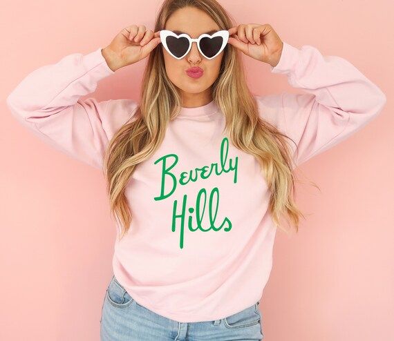 Beverly Hills Sweatshirt California Souvenir Shirt  valley | Etsy | Etsy (US)