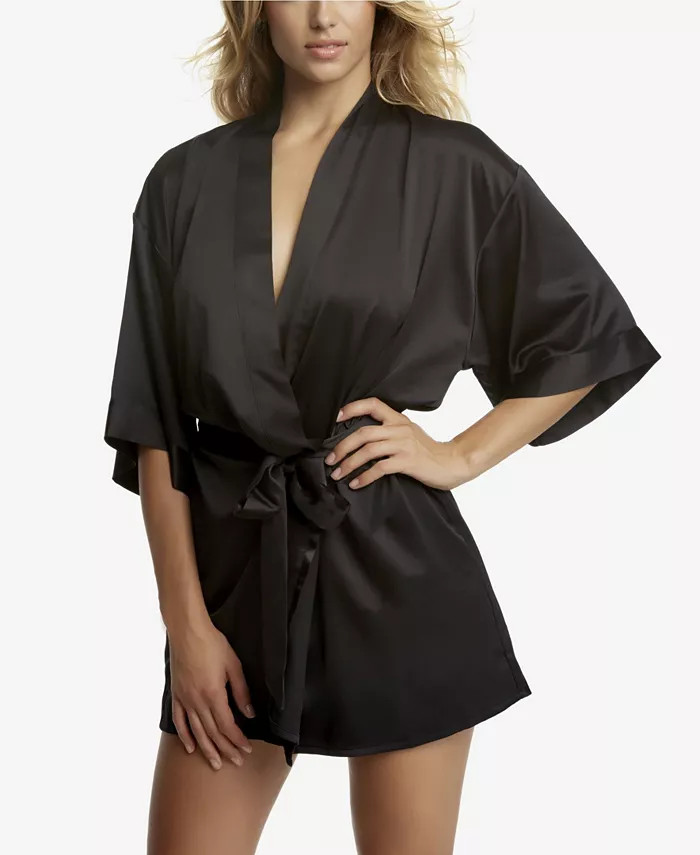 Women's Muse Satin Lingerie Kimono Robe | Macys (US)