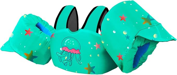 Chriffer Kids Swim Vest Life Jacket for 30-55 Pounds Boys and Girls, Toddler Floaties with Should... | Amazon (US)