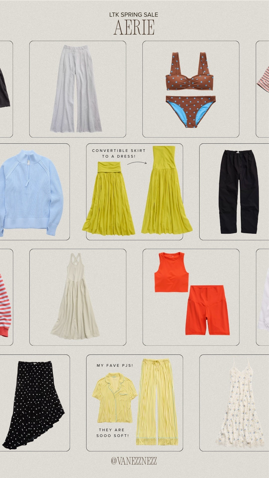 Some of the cutest pieces I’m eyeing from Aerie 🩵✨

#LTKMidsize #LTKSaleAlert #LTKSpringSale