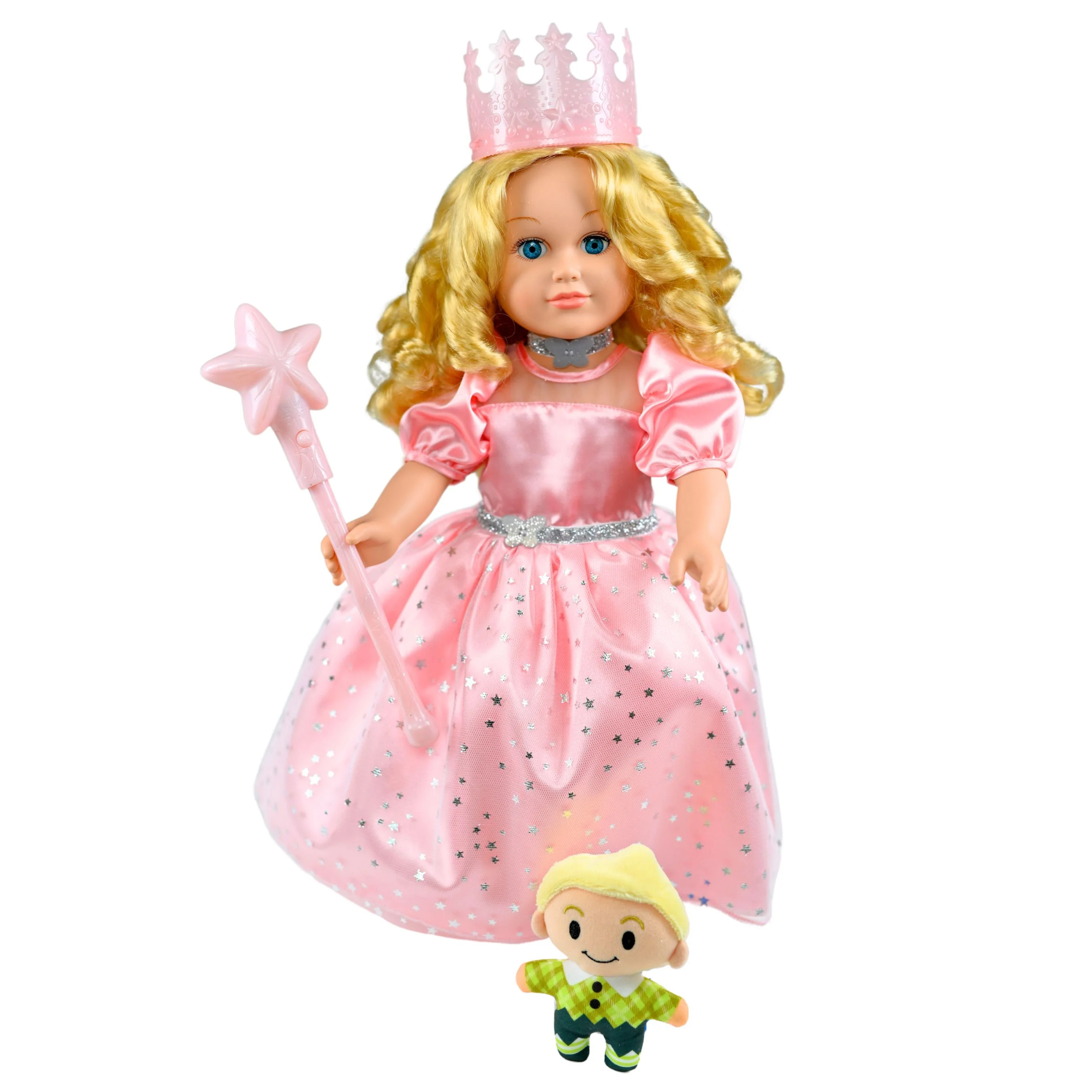 My Life As Wizard of Oz Glinda Good Witch Posable 18-inch Doll, Medium Blonde Hair, Blue Eyes | Walmart (US)