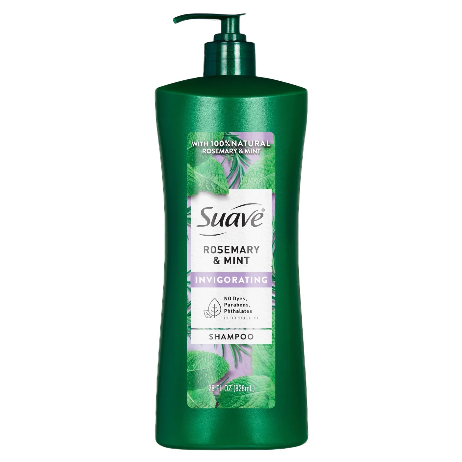 Suave Invigorating Shampoo With 100% Natural Rosemary & Mint, 28 FL OZ | Walmart (US)