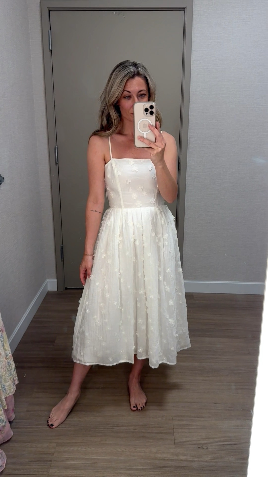 ASTR the label Easter dresses!!! This brand is my absolute #1 when it comes to dressing elevated for an occasion! And I am absolutely loving this white floral midi dress.  It is perfect for Easter! Wearing an XS. 

#LTKPetite #LTKOver40 #LTKootd