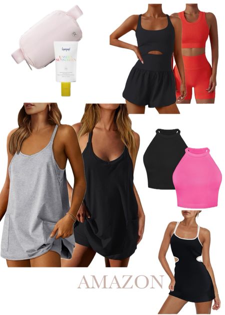 Amazon workout dresses/ casual sundresses / workout clothing

#LTKfitness #LTKsalealert #LTKfindsunder50