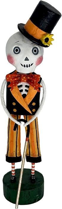 ESC Lori Mitchell Halloween Fall Mr. Bojangles Holds Cane Figurine, 8 Inches Tall, Multicolor | Amazon (US)