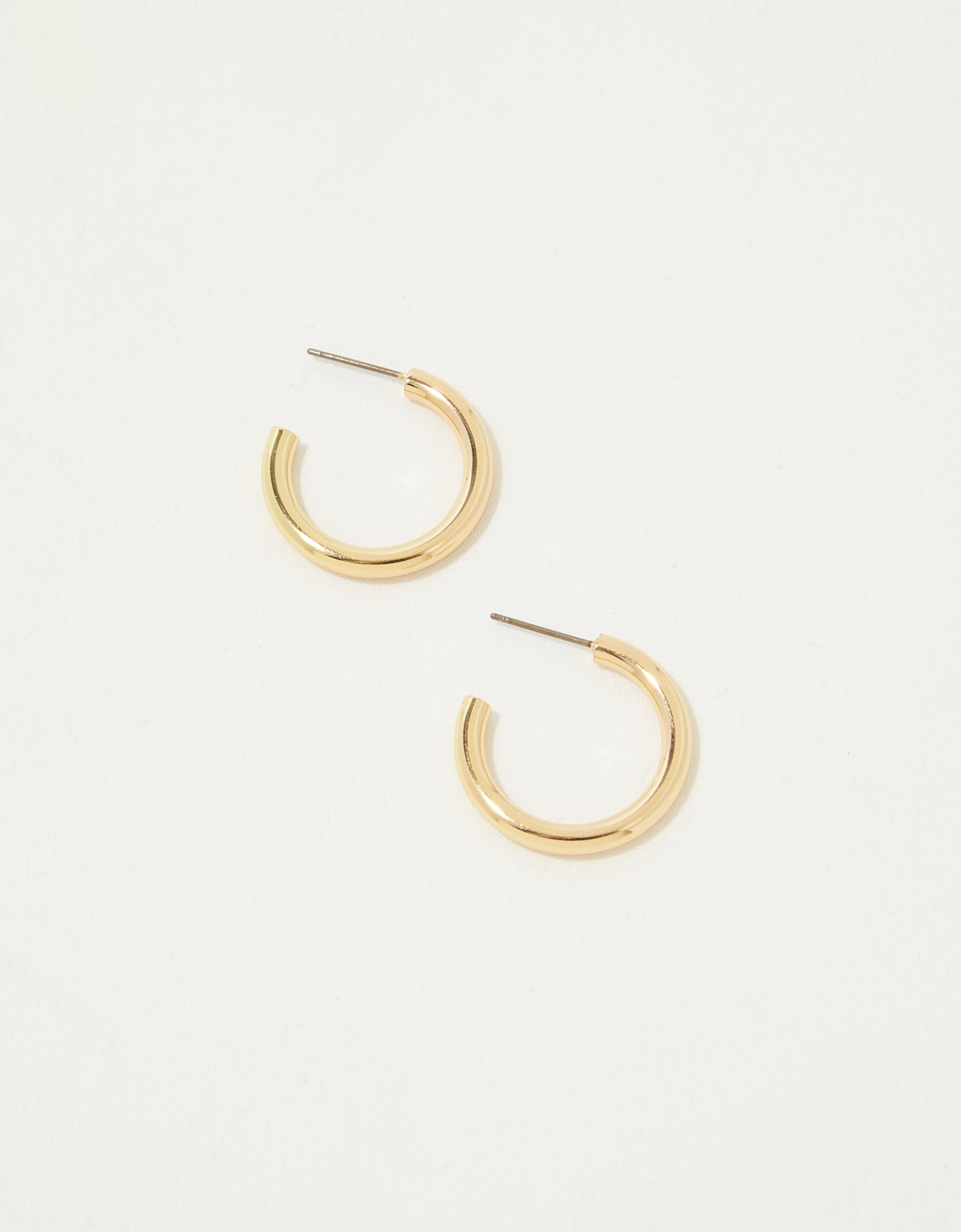 Aerie Gold Hoop Earrings | Aerie