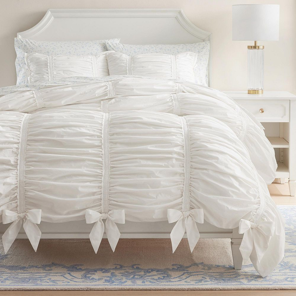 LoveShackFancy Sweet Bows Duvet Cover | Pottery Barn Teen