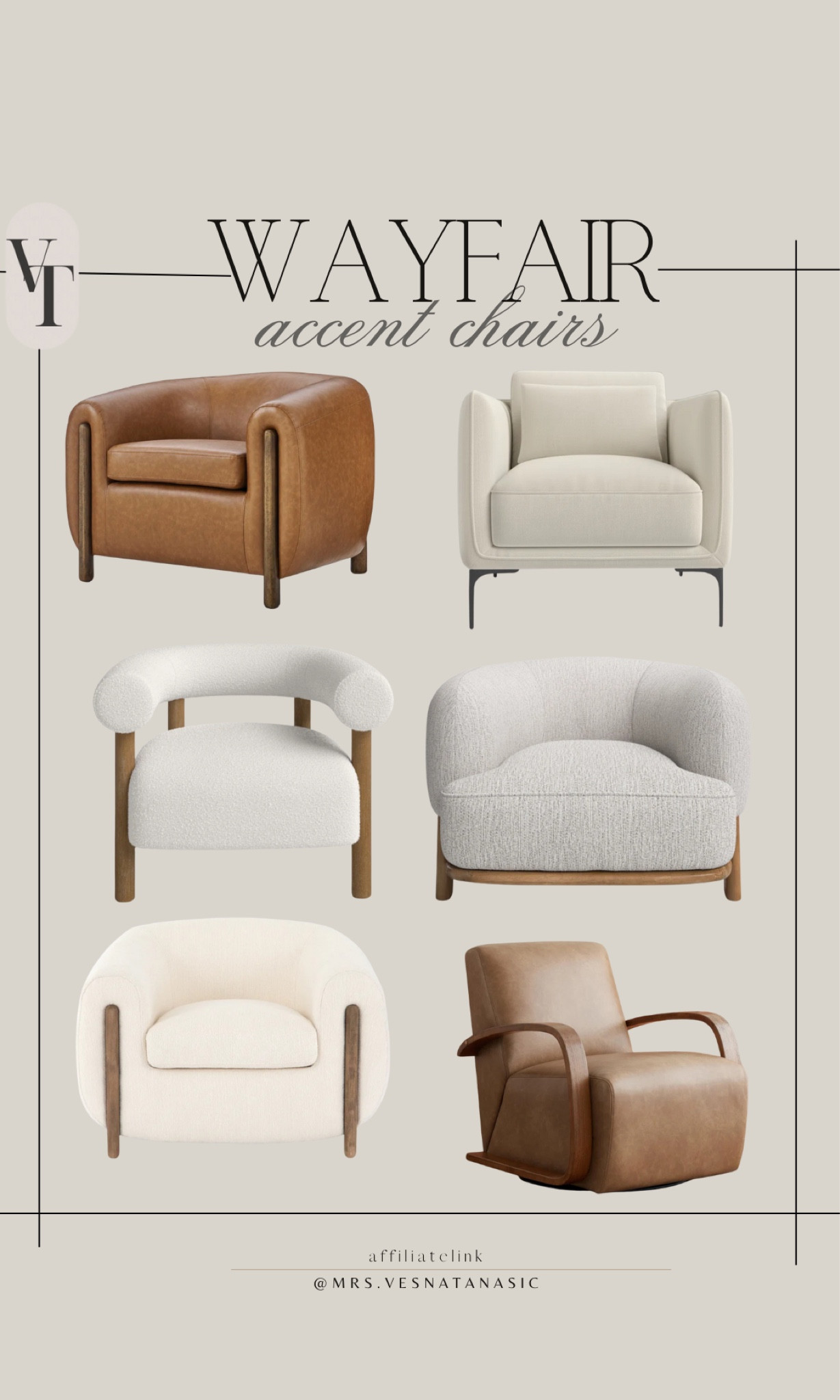 Wayfair’s accent chairs on sale! These are so beautiful and would be great anywhere! 

Wayfair @wayfair #wayfairfinds #wayfair #wayfairhome #accentchairs 

#LTKSaleAlert #LTKSummerSales #LTKHome