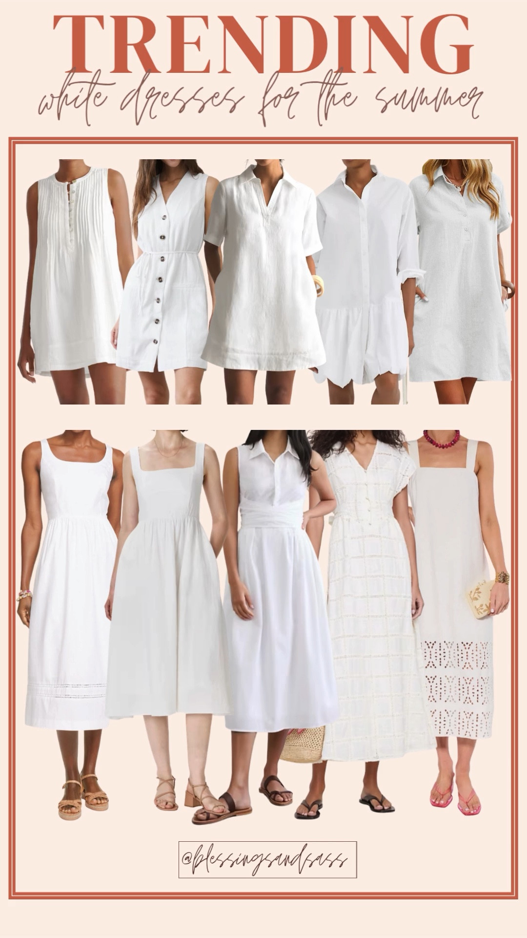 White dresses! 

White dress, summer dress, ageless style, linen dress, midi dress, mini dress, Memorial Day weekend day, 4th of July, shirt dress, over 60 fashion 

#LTKSeasonal #LTKootd #LTKOver40