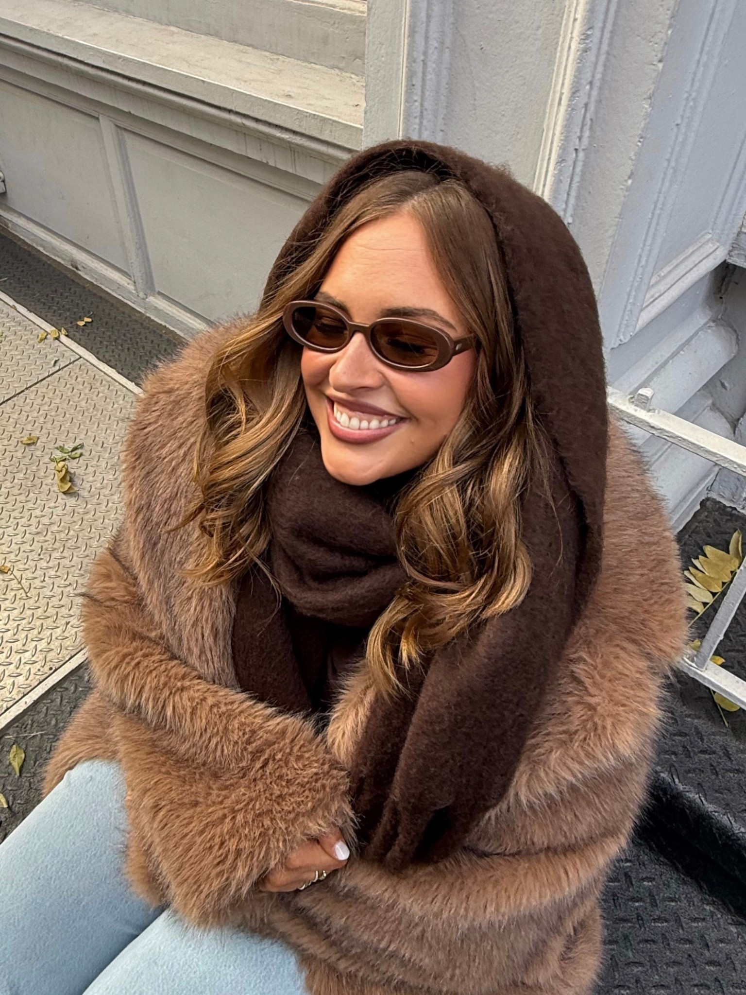 Comfy and cozy! 33 long in jeans and XL in coat! 

#LTKMidsize #LTKHoliday #LTKSeasonal