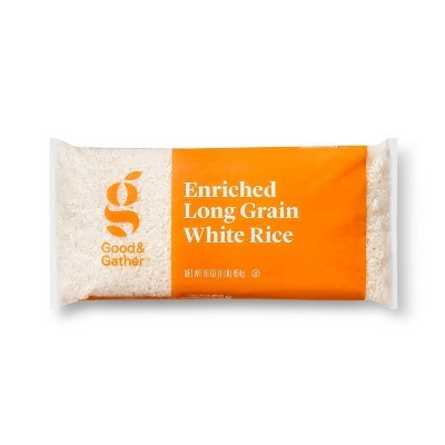 Enriched Long Grain White Rice - 1lb - Good & Gather™ | Target