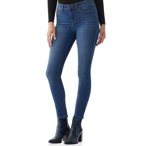 Scoop Women's High-Rise Skinny Jeans | Walmart (US)