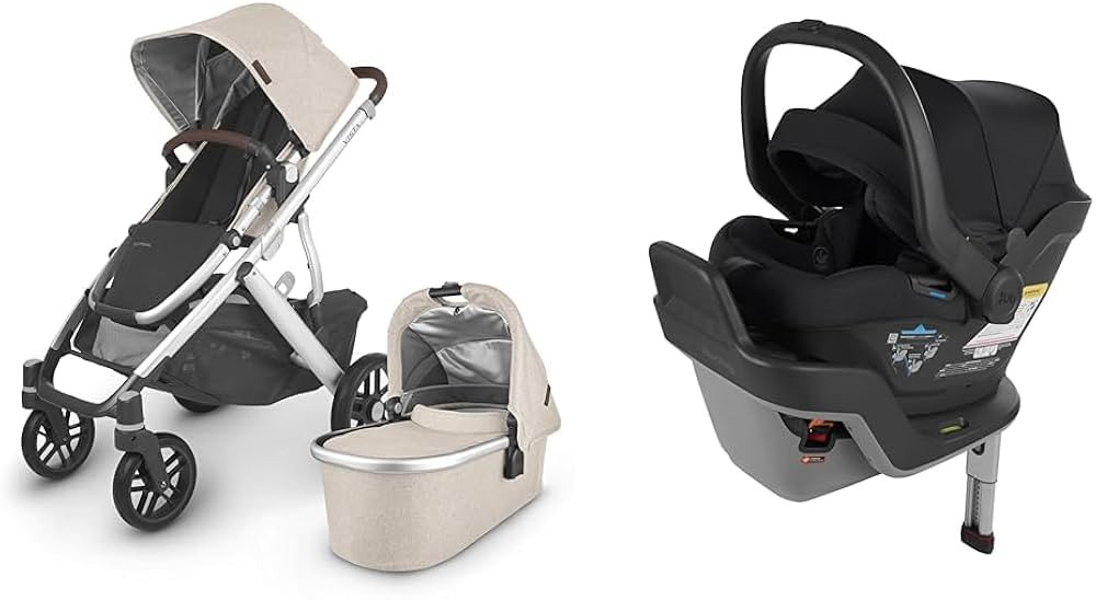 UPPAbaby Vista V2 Stroller Convertible Single-to-Double System Bassinet & Mesa Max Infant Car Sea... | Amazon (US)