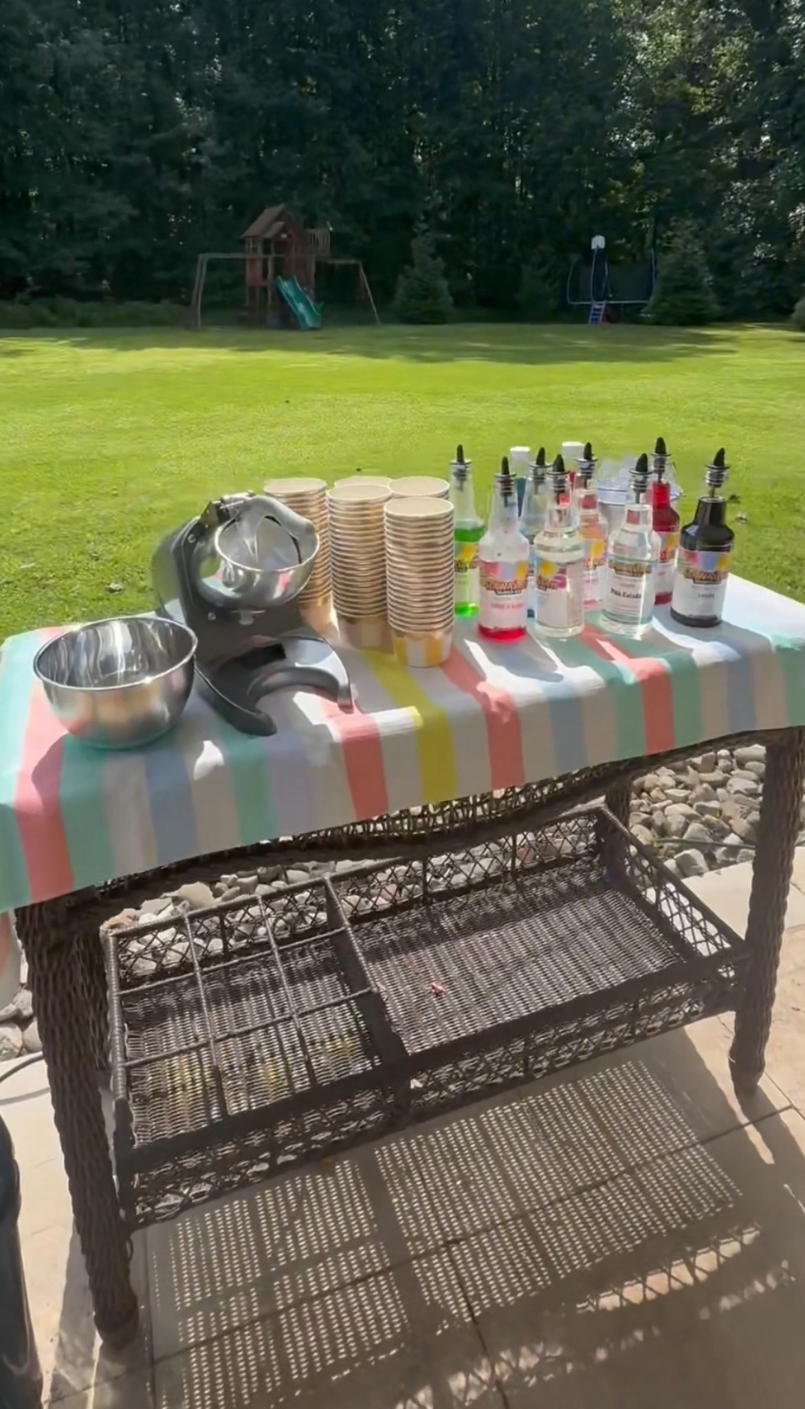 How to be the coolest host on the block 🧊🍧 Set up a DIY snow cone station—fun for the kids, nostalgic for the adults, and perfect for summer parties! Linking the essentials so you can recreate the magic. #LTKparty #LTKhome

#LTKFindsUnder50 #LTKHome