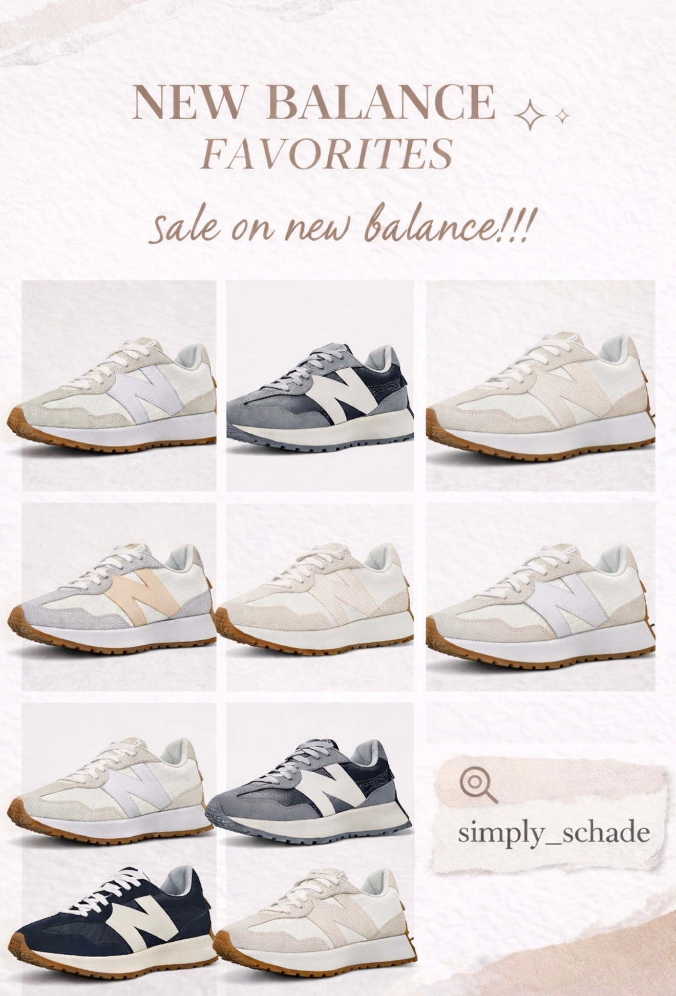 My go-to sneakers are ON SALE 🙌🔥

If you’ve been eyeing these, now is the time to grab them!! These are hands down my favorite New Balance sneakers — I wear them nonstop. They are SO comfortable, easy to style, and perfect for everyday wear 🤍

Trust me… you’ll want more than one pair 👀

✨ Grab yours now through my LTK before they sell out!! ✨

#liketkit #LTKsale #LTKfinds #LTKstyle #LTKshoes #newbalance #newbalancesneakers #sneakerstyle #everydaystyle #casualoutfits #comfystyle #onsalenow #deals #runanddontwalk #fashionfinds #neutralstyle #shoeobsessed

#LTKActive #LTKfitnessgoals #LTKootd