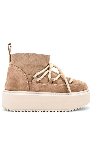 Classic Low Platform Boot in Beige | Revolve Clothing (Global)