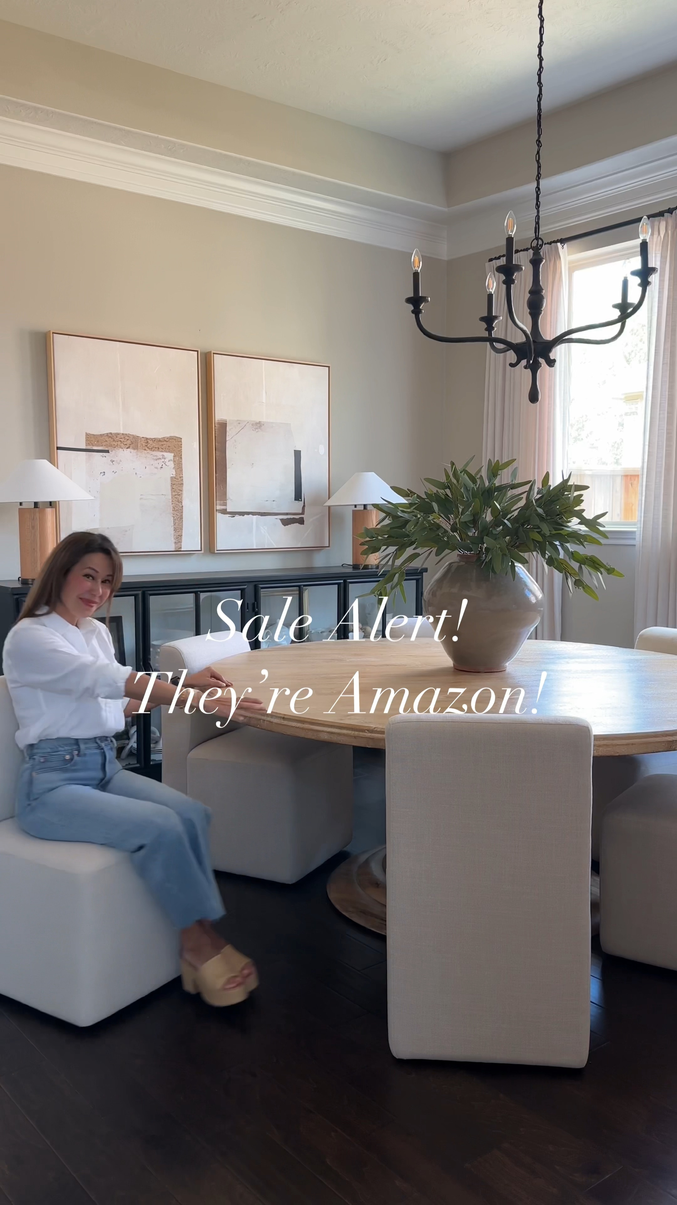 Sale alert!! My set of 2 dining chairs are on sale for an incredible price on Amazon! They are a designer look alike & are stain resistant too!! 

#LTKSaleAlert #LTKVideo #LTKHome