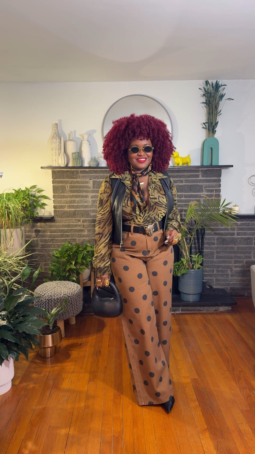 The moment I laid eyes on these wide-leg polka dot pants, I knew they were destined for my wardrobe!

#LTKFindsUnder50 #LTKStyleTip #LTKMidsize