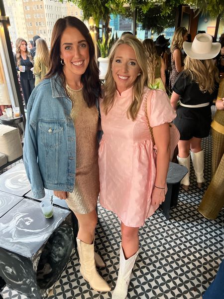 Texas Chic Rooftop party at LTKCon! 

This dress could be so cute for a wedding guest dress, and what about these Pearl boots? They have to be my favorite boots I’ve ever owned!

#LTKwedding #LTKCon #LTKparties